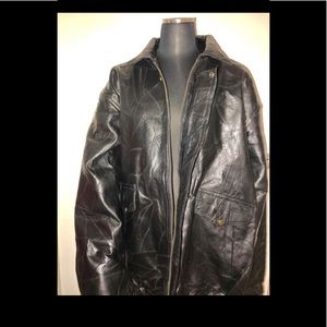NWT Men’s L Leather Bomber Jackets.Butter Soft lth